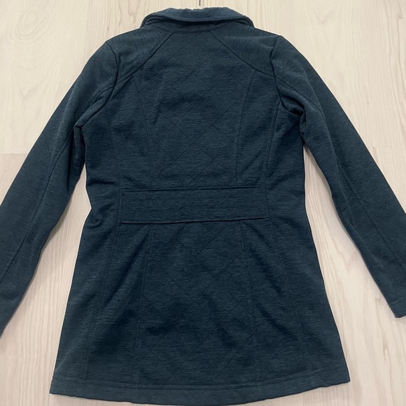 Womens The North Face Green Medium Length Faux Fur Lined
Jacket sz Medium - Picture 4 of 6